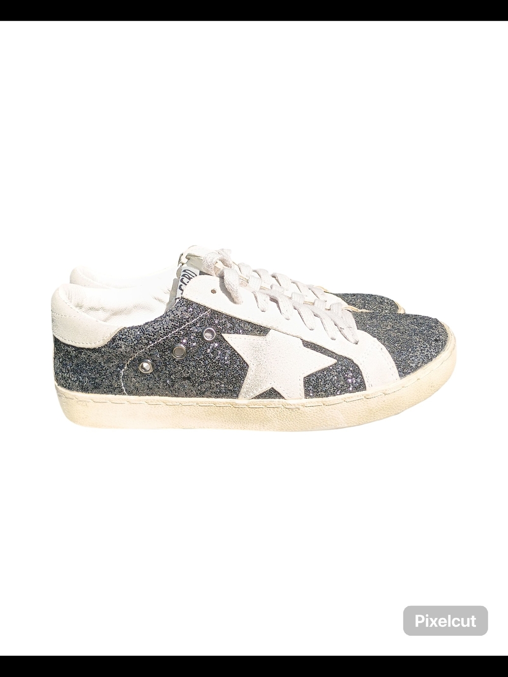 🔥Golden Goose Super-Star glitter sneakers | Women's Size 37(Us 6.5-7) - Picture 2 of 11
